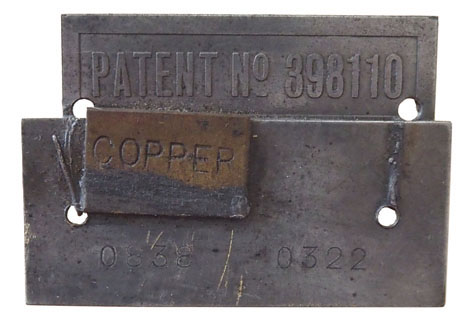 Radiator Patent Plate